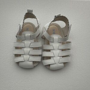 Robeez White Kids Sandals